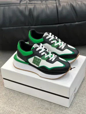 GVC Black and Green Sneakers-010