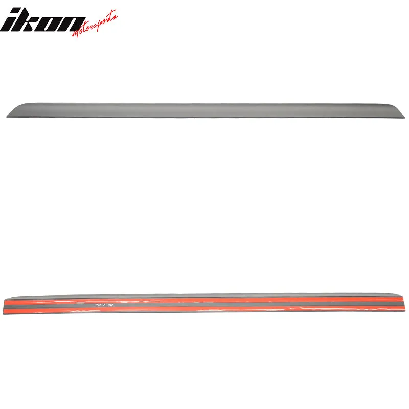 2003-2007 Honda Accord Sedan Unpainted Black Rear Roof Spoiler PUF