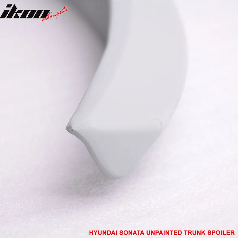 2011-2014 Hyundai Sonata Black Window Visor Roof Spoiler Lip Wing ABS