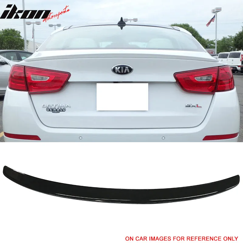 2014-2015 Kia Optima K5 OE Style #EB Ebony Black Rear Spoiler Wing ABS