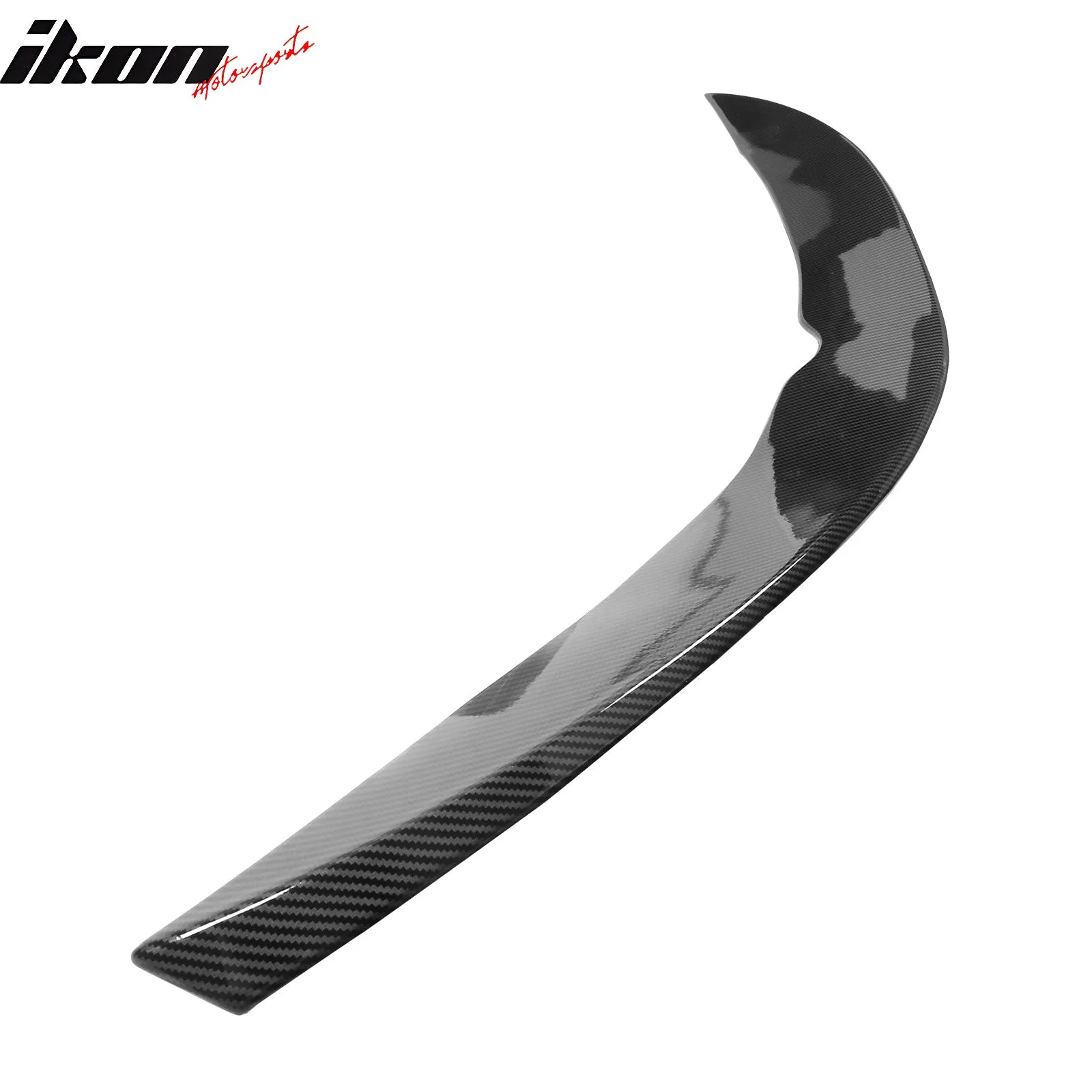 2016-2018 Toyota Rav4 IKON Carbon Fiber Print Trunk Spoiler Lip ABS