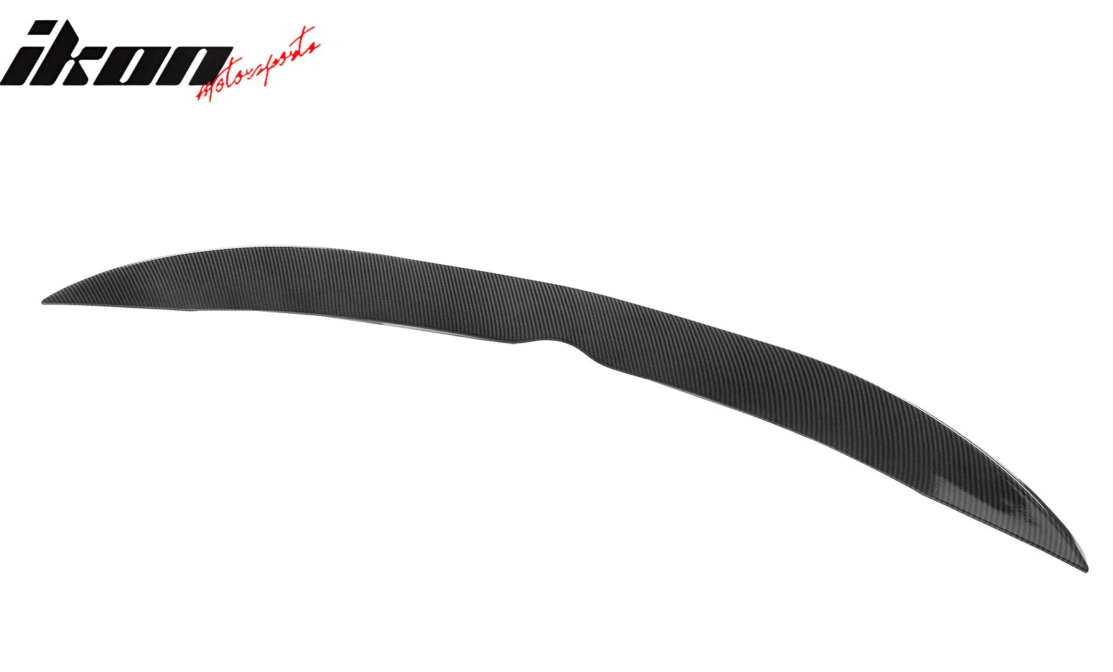 2016-2018 Toyota Rav4 IKON Carbon Fiber Print Trunk Spoiler Lip ABS