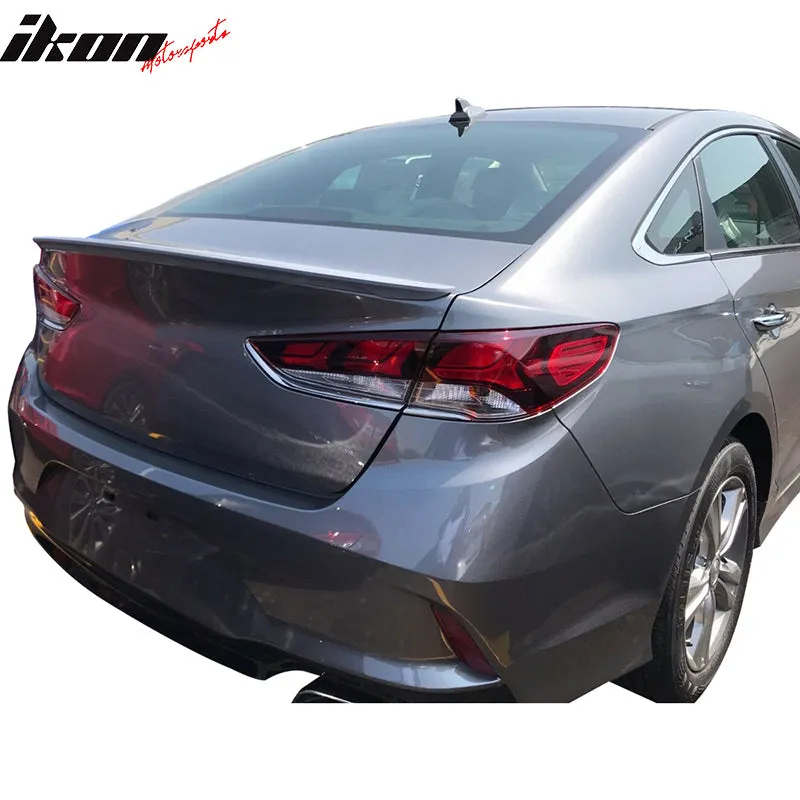 2018-2019 Hyundai Sonata OEM Style Painted Rear Trunk Spoiler ABS