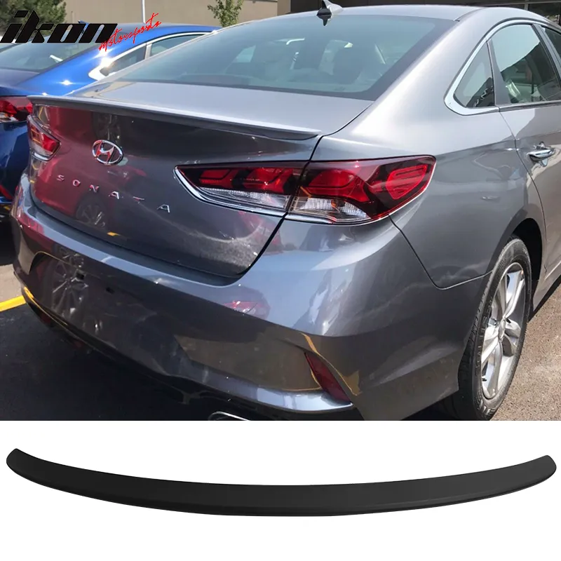 2018-2019 Hyundai Sonata OEM Style Painted Rear Trunk Spoiler ABS