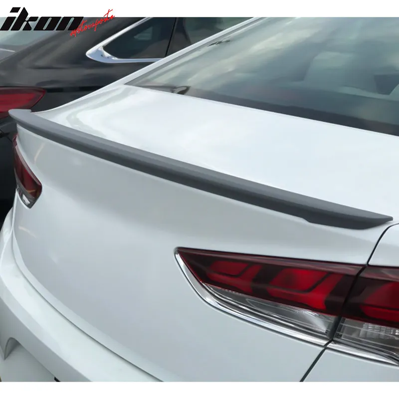 2018-2019 Hyundai Sonata OEM Style Painted Rear Trunk Spoiler ABS