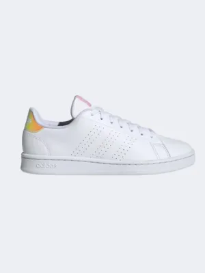 Adidas Advantage Women Sportswear Shoes White/Pink