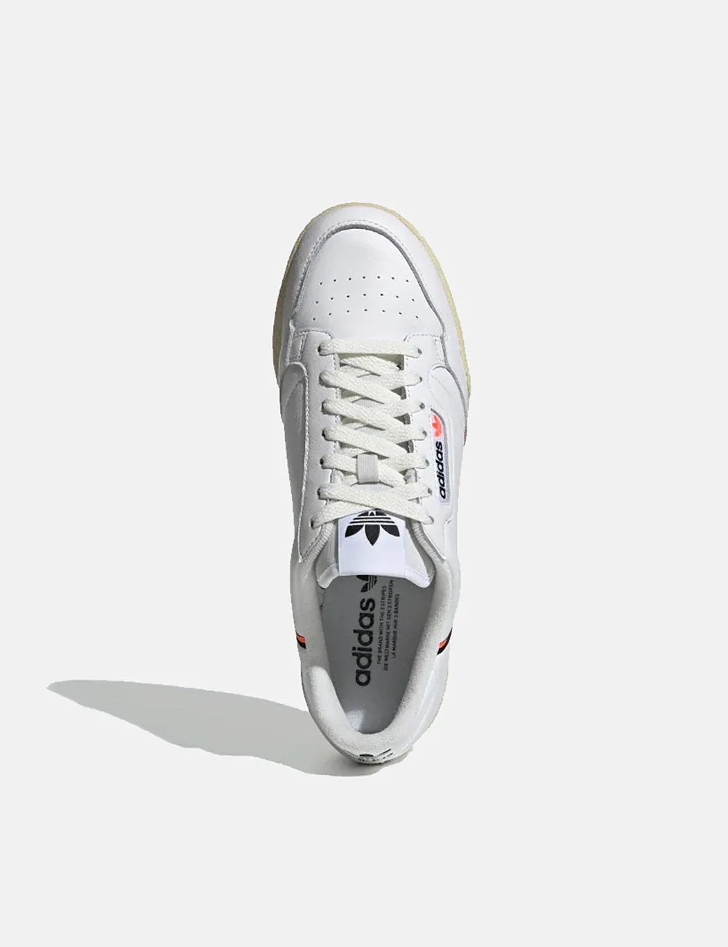 adidas Continental 80 (EF5991) - FTWR White/Black/Orange