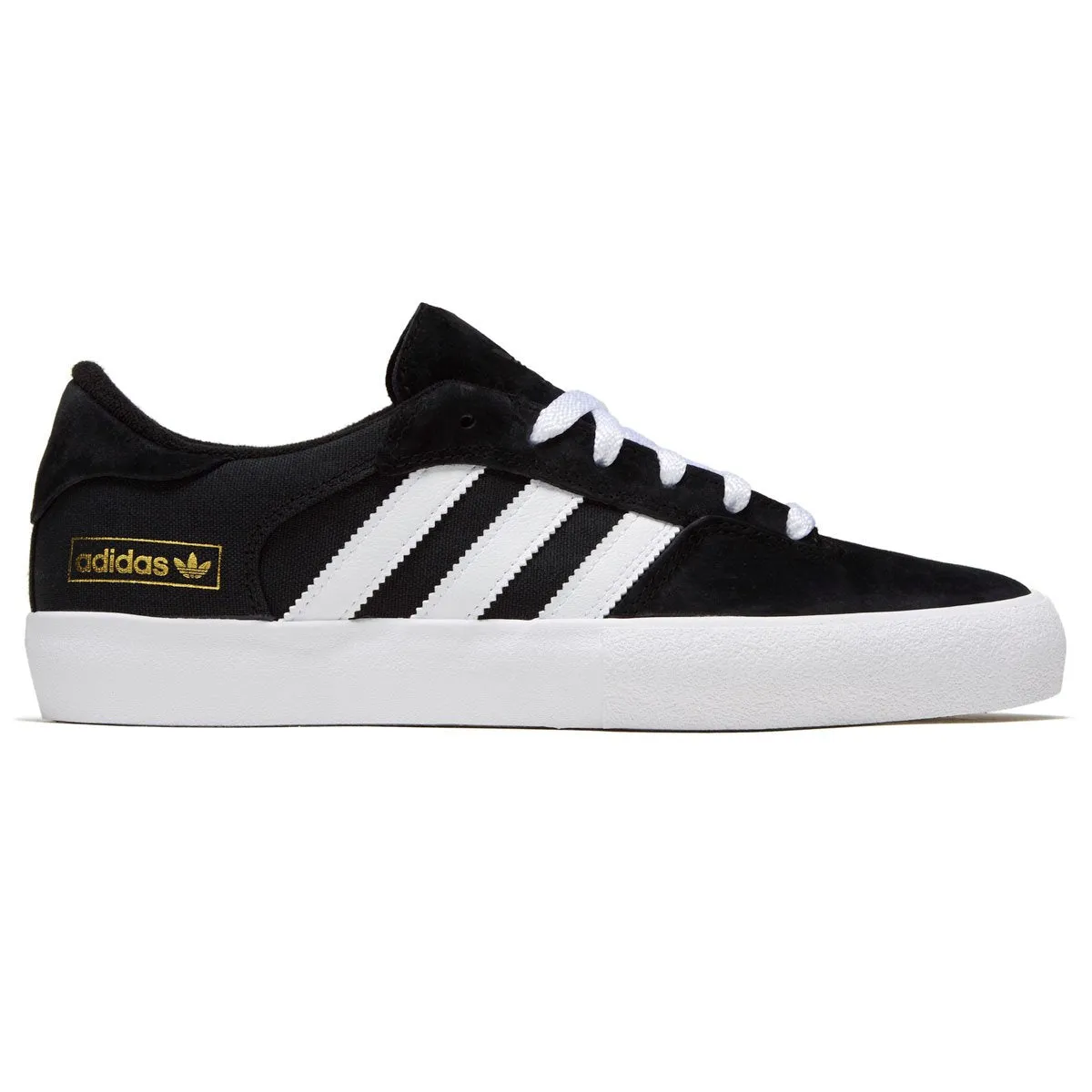 Adidas Matchbreak Super Shoes - Black/White/Gold Metallic