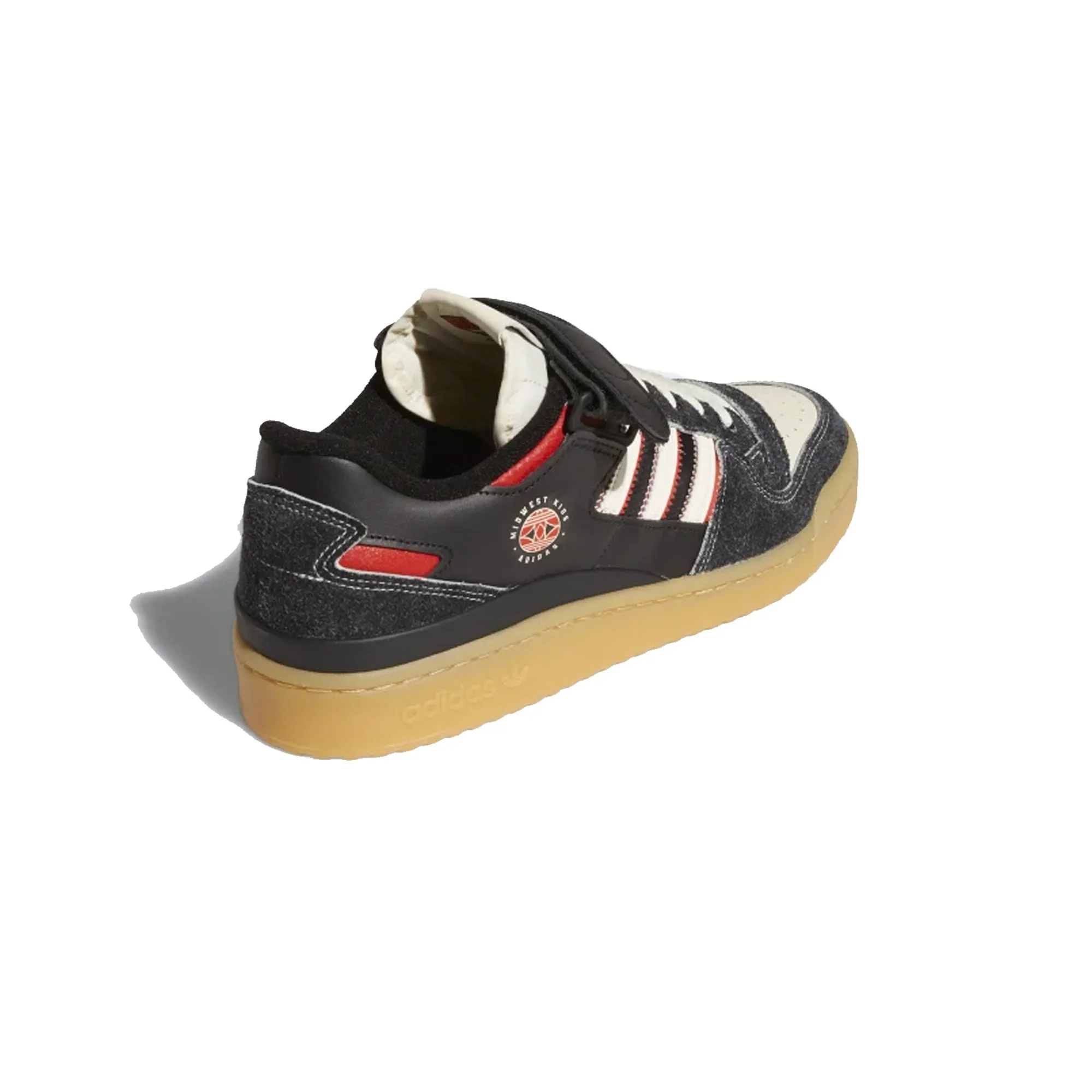 Adidas Mens Forum 84 Lo Midwest Kids Shoes 'CBlack'