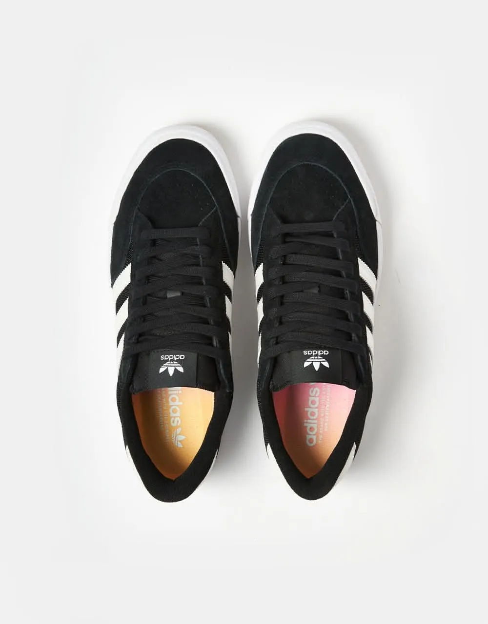 adidas Nora Skate Shoes - Core Black/Zero Metallic/Spark