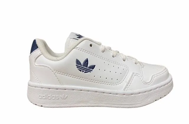 Adidas Originals scarpa sneakers da bambino NY 90 FX6474 bianco