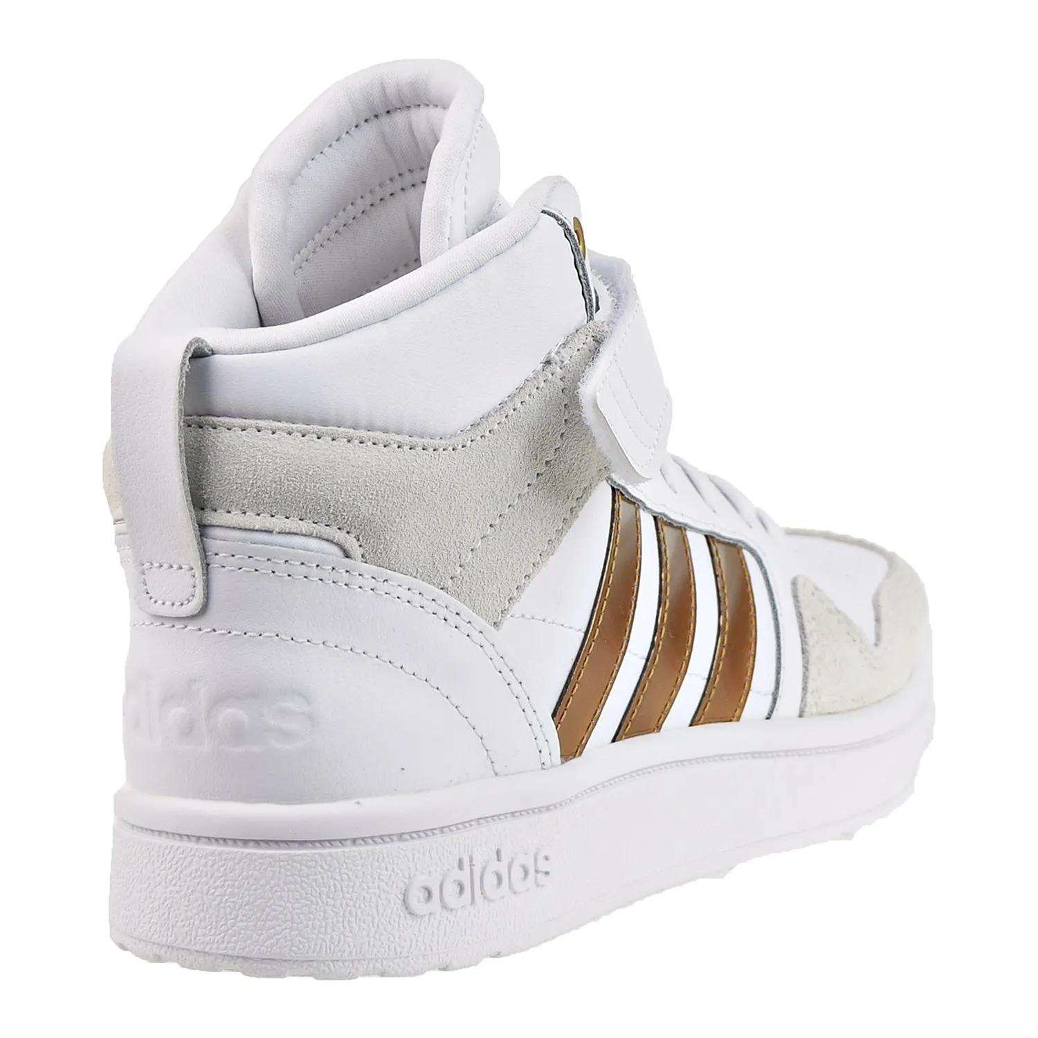 Adidas Postmove Mid Cloudfoam Super Women's Shoes Cloud White-Matte Gold