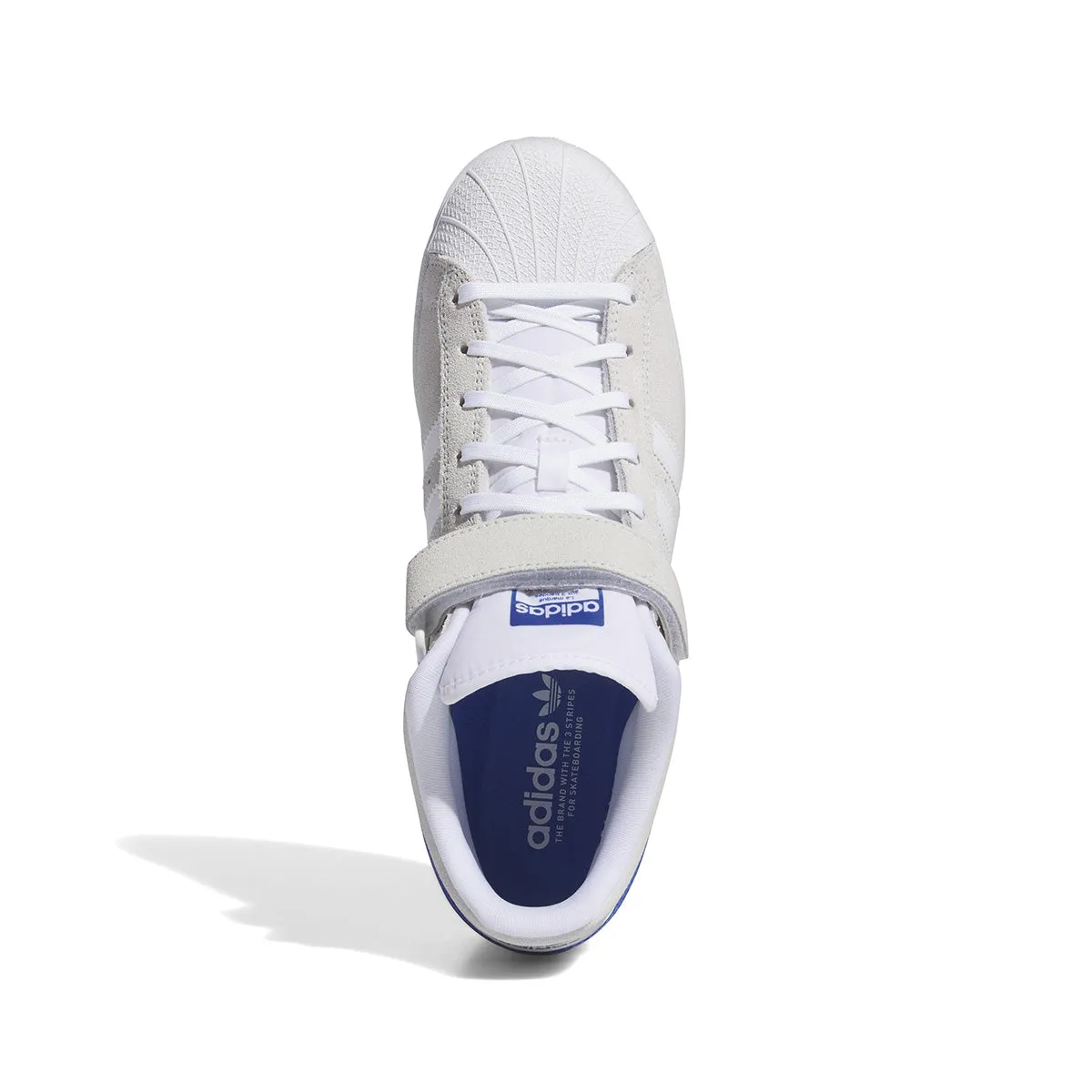 Adidas - Pro Shell Adv Shoes White/White/Blue