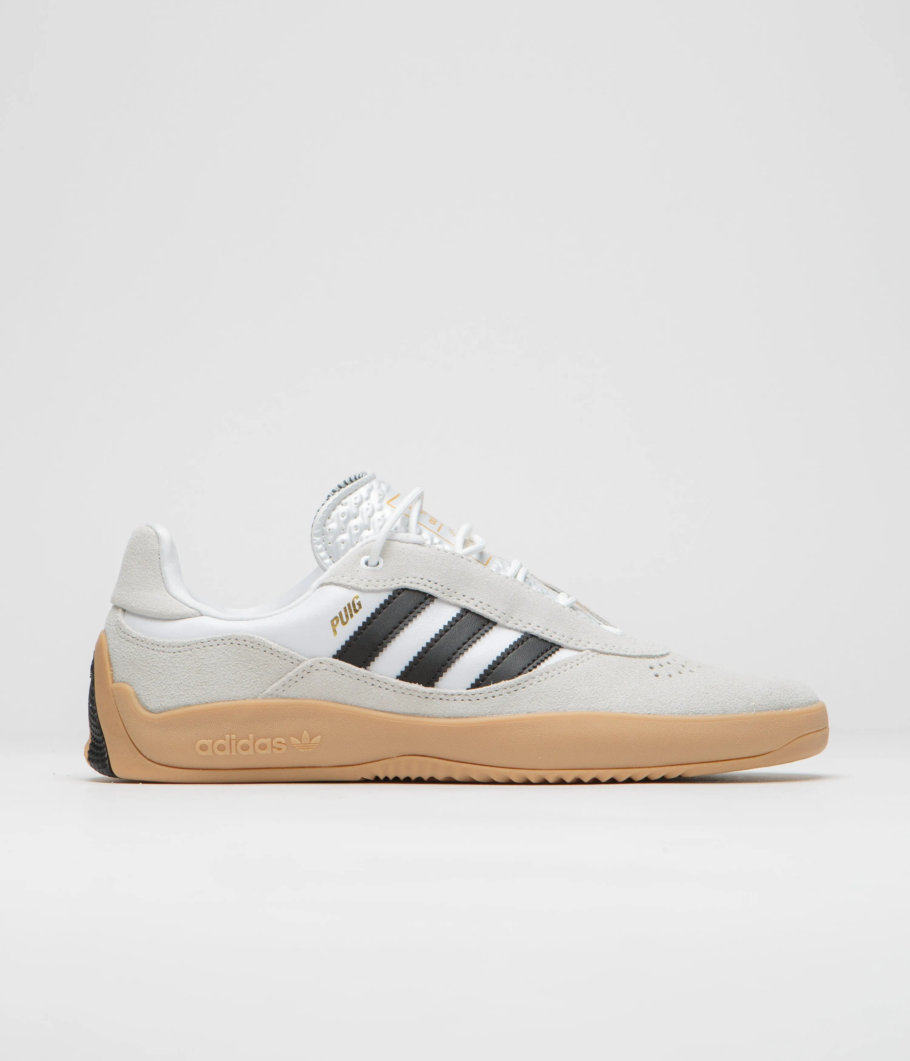 Adidas Puig Shoes - Crystal White / Core Black / Gum