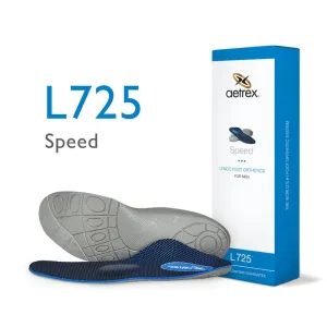 Aetrex Men's Speed Posted Orthotics -Metatarsal Support (L725M)