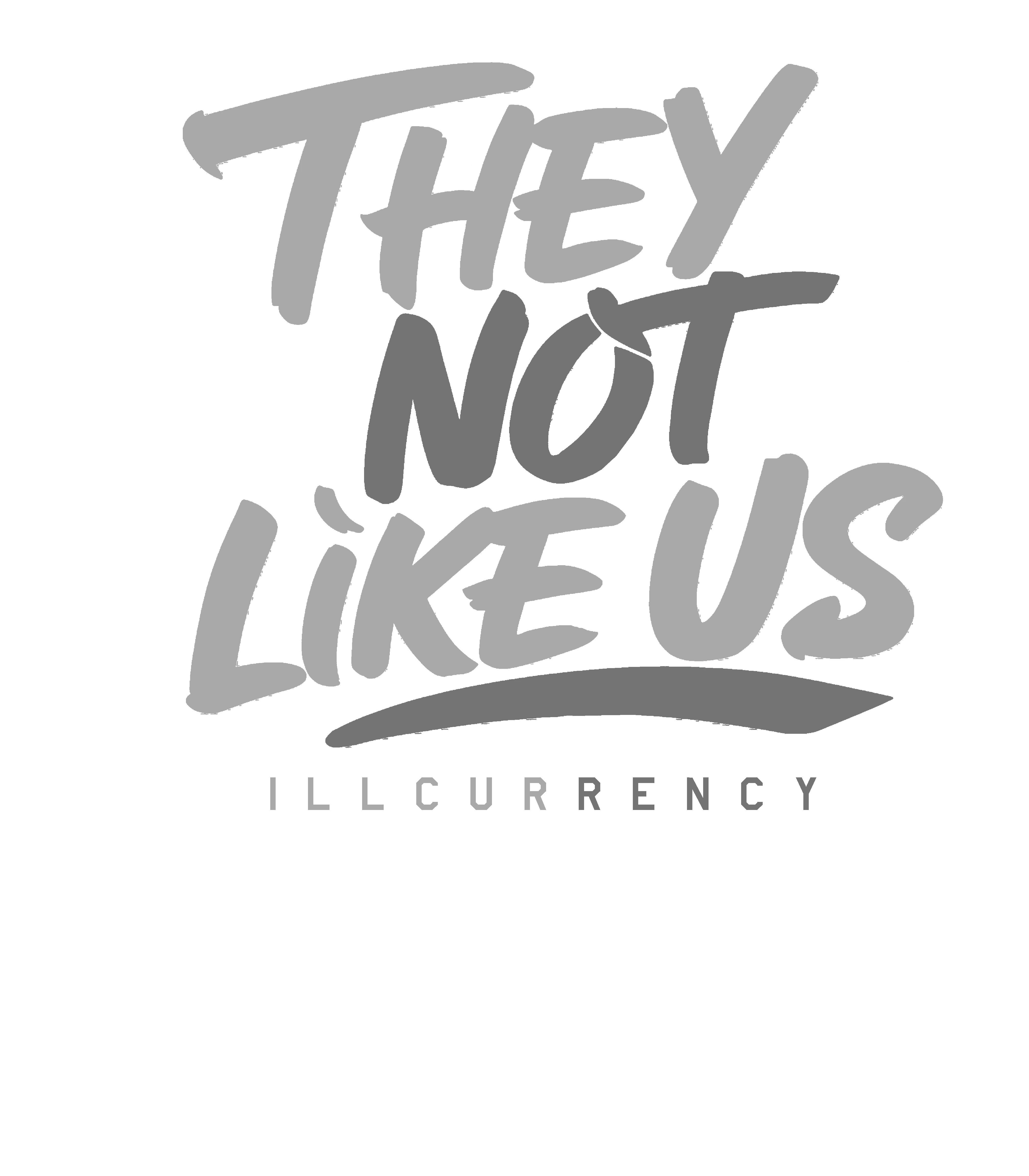 Air Jordan 1 High OG WMNS Satin Shadow Black T-Shirt (They not like us)| illcurrency