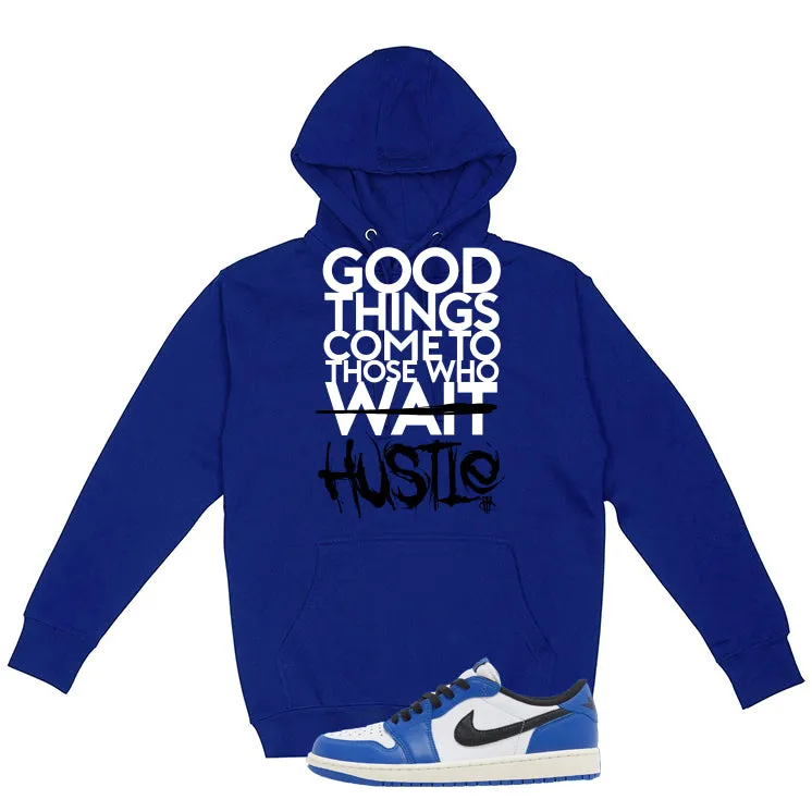 Air Jordan 1 Low OG Game Royal Royal Blue T-Shirt (Good Things)| illcurrency