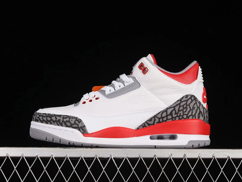 AIR JORDAN 3 RETRO 2022 WHITE/FIRE RED/CEMENT GREY/BLACK