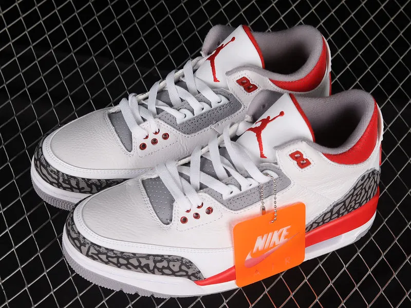 AIR JORDAN 3 RETRO 2022 WHITE/FIRE RED/CEMENT GREY/BLACK