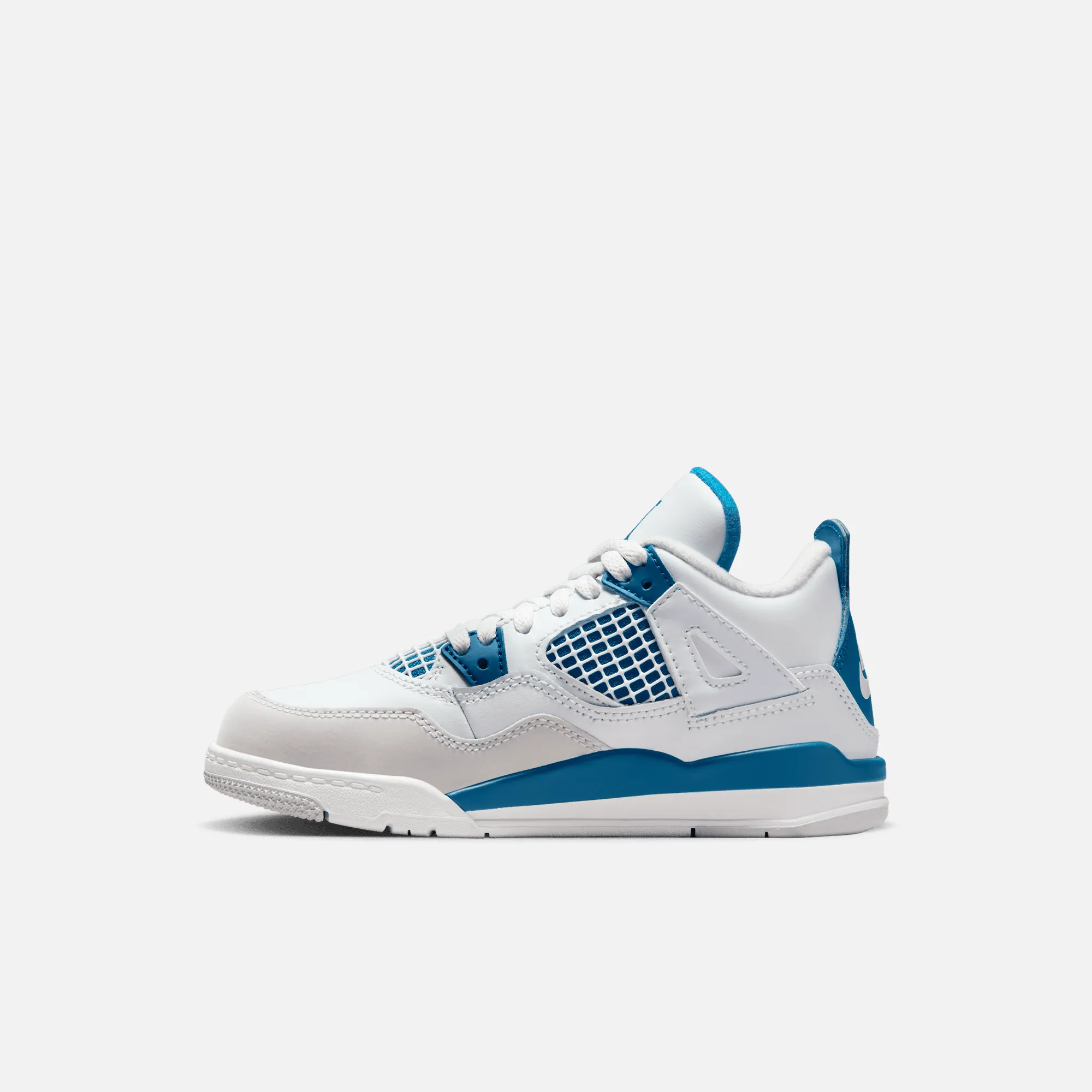 Air Jordan Kids' 4 Retro 'Military Blue' (PS)