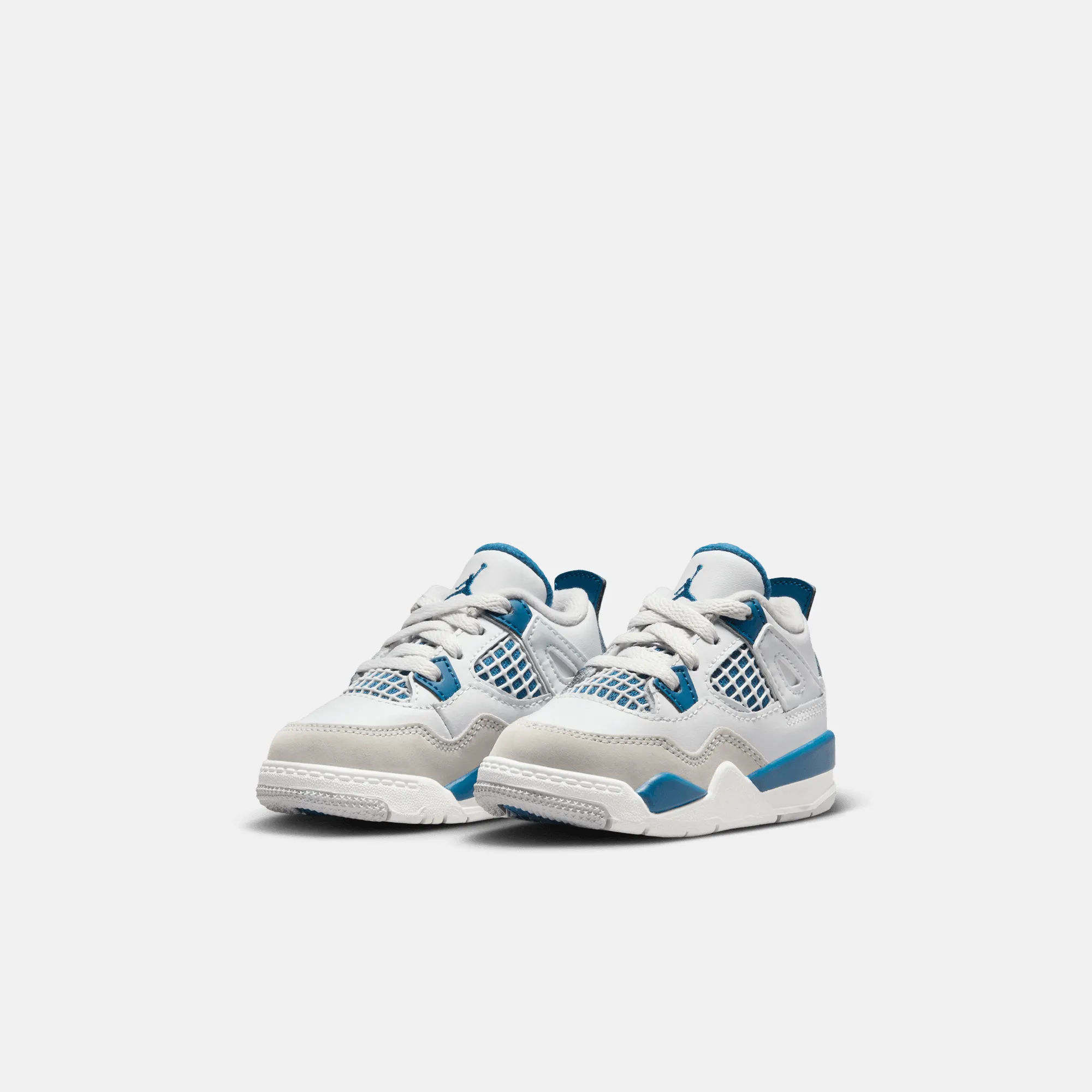 Air Jordan Kids' 4 Retro 'Military Blue' (TD)