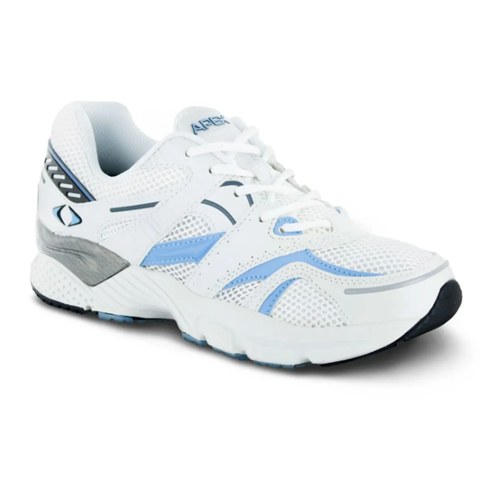 Apex X522 Boss Runner X-Last Active Shoe (Women) - White/Pale Blue