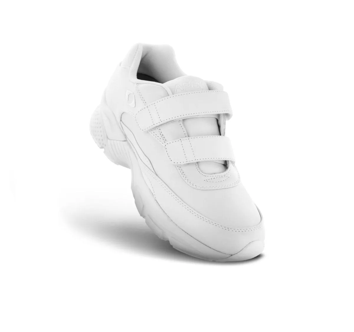 Apex X926m Lenex Dbl Velcro Walk Men's Strap Shoe In White