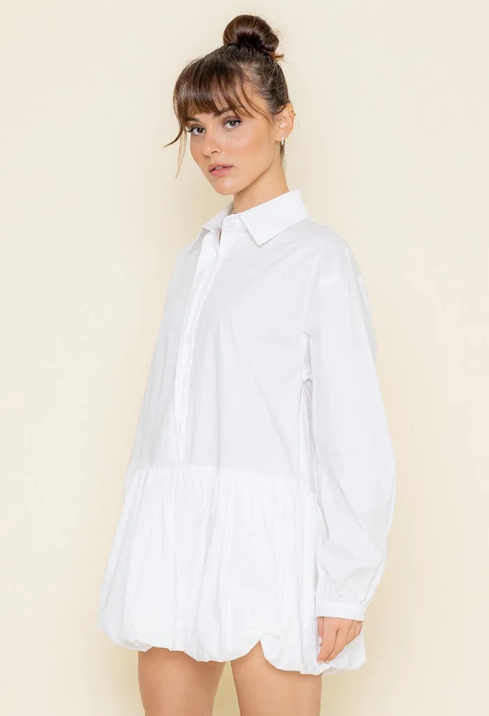 Audrey Dress-White