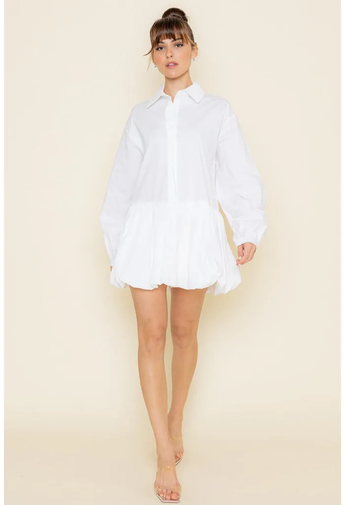 Audrey Dress-White