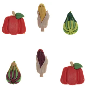 Autumn Bounty 3D Theme Buttons