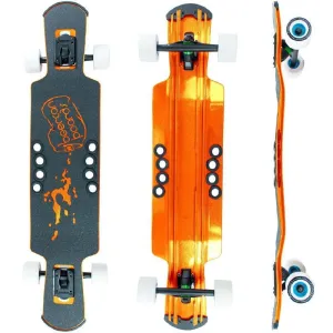 Beercan Orange 37" Kegger Lite Drop Through Longboard