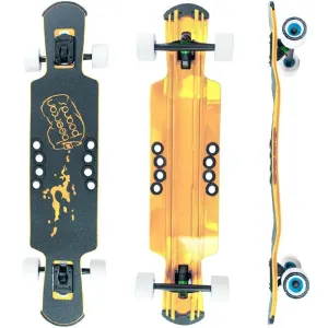 Beercan Yellow 37" Kegger Lite Drop Through Longboard