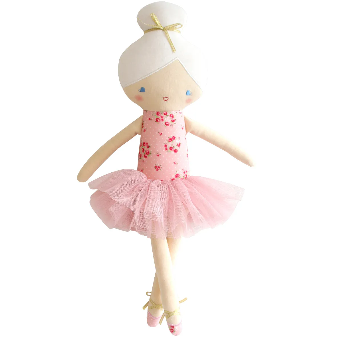 Betty Ballerina Doll Pink Floral