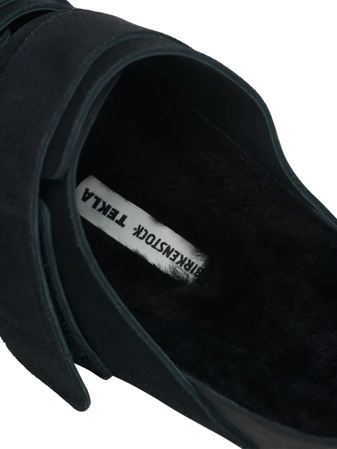 BIRKENSTOCK TEKLA UJI SUEDE SANDAL BLACK