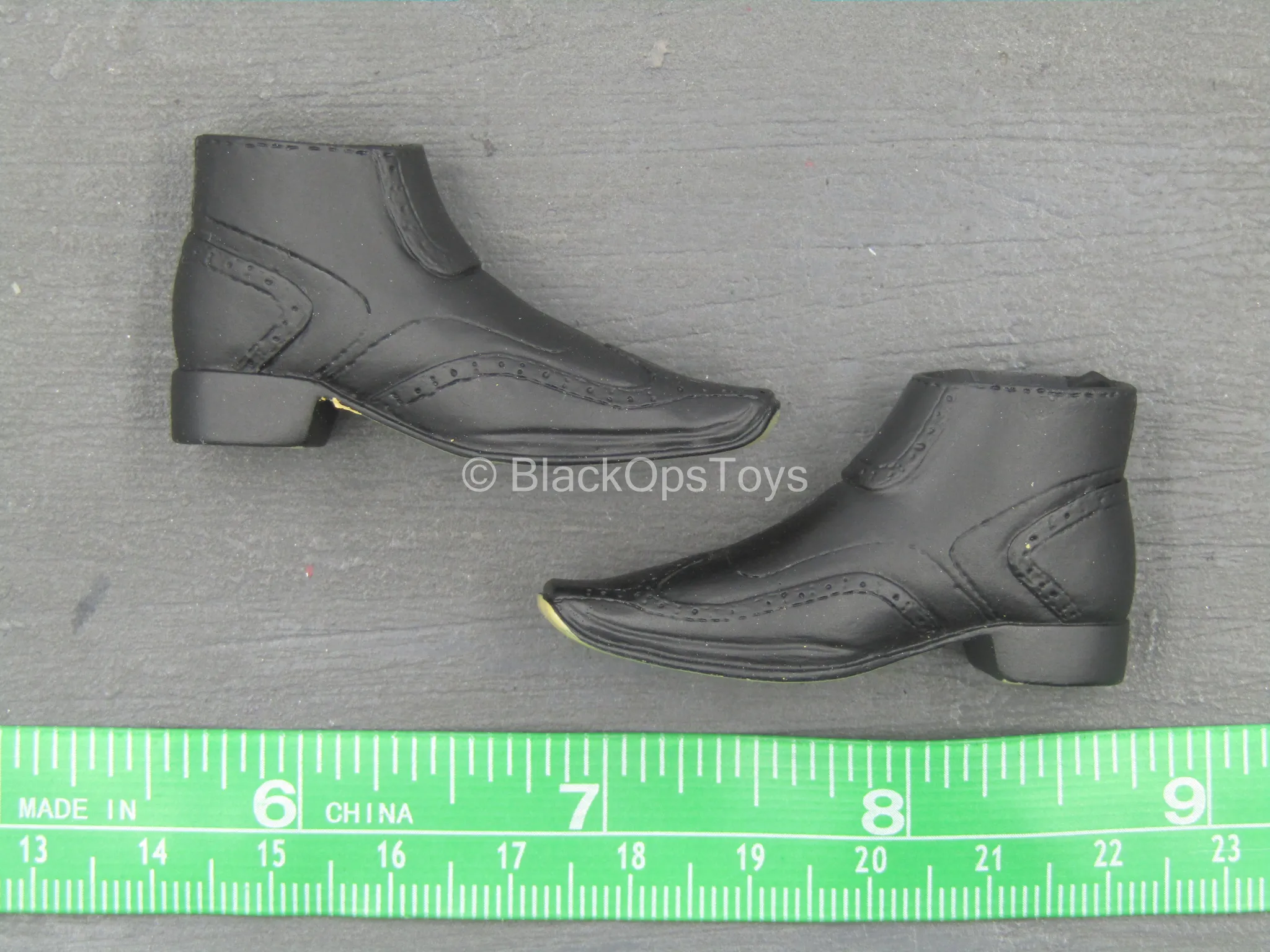 Black Molded Shoes (Foot Type) - MINT IN PACKAGE