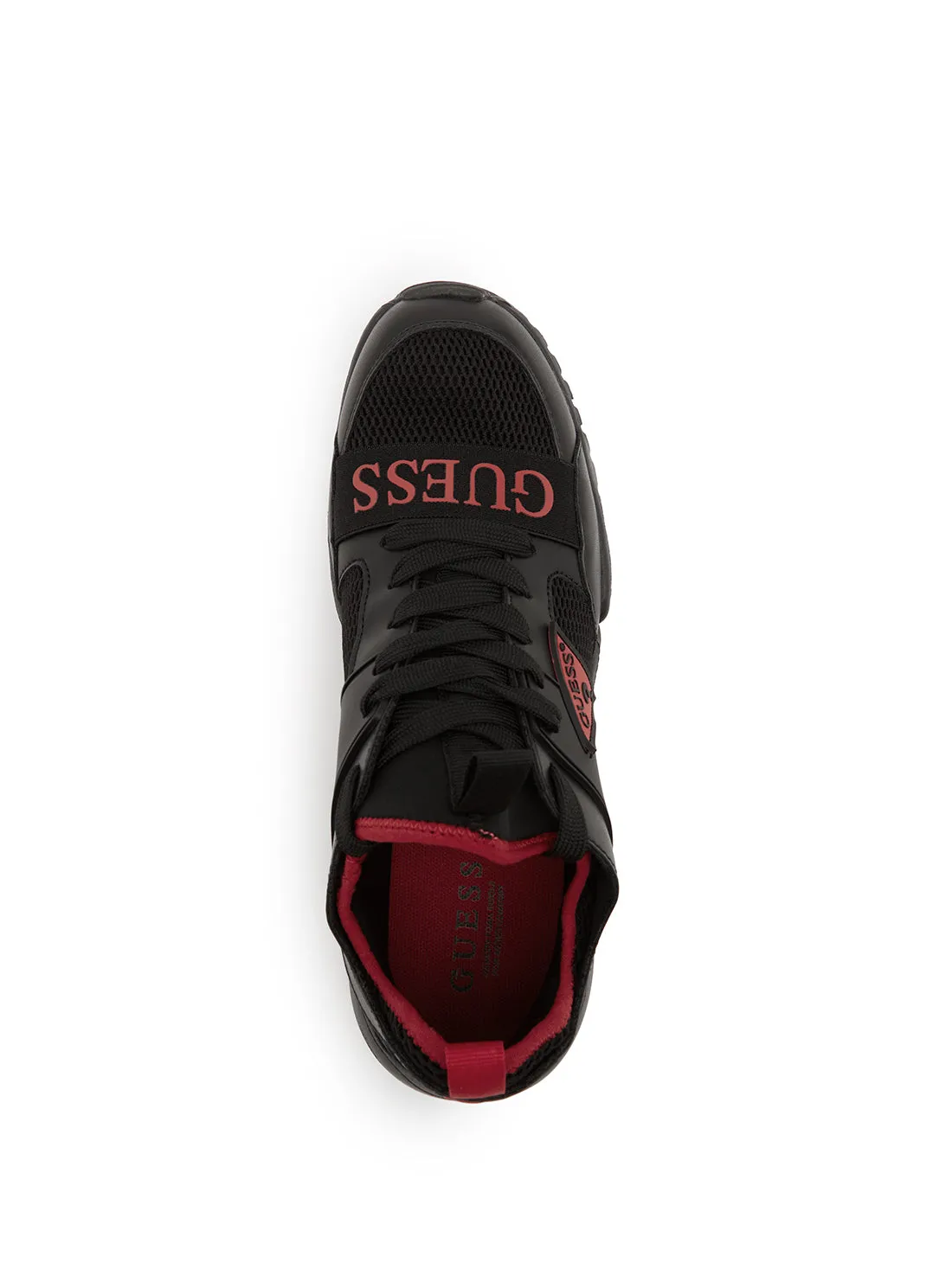 Black Skillz Logo Low Top Sneakers