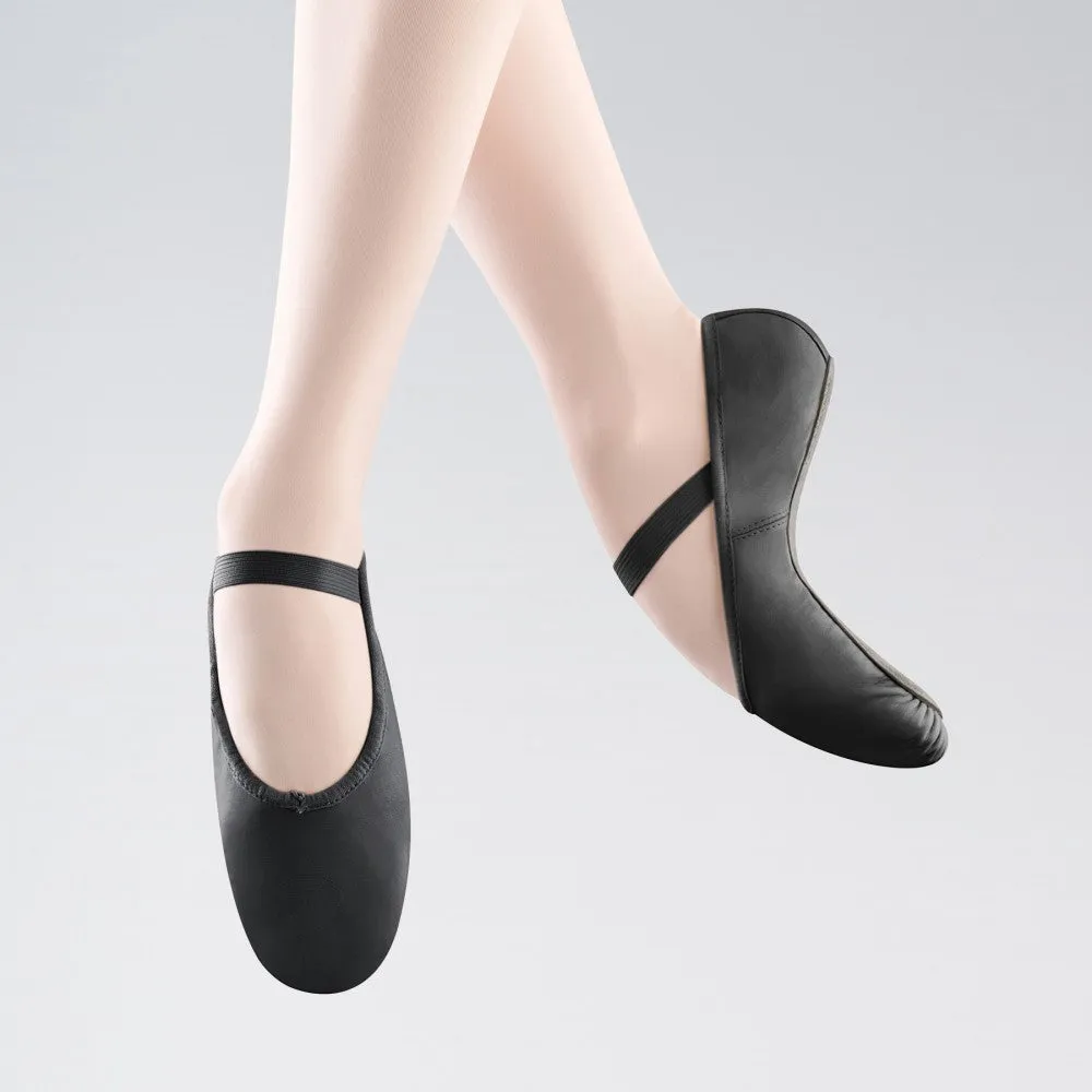 Bloch 209 Arise Full Sole Black Leather Ballet Shoes