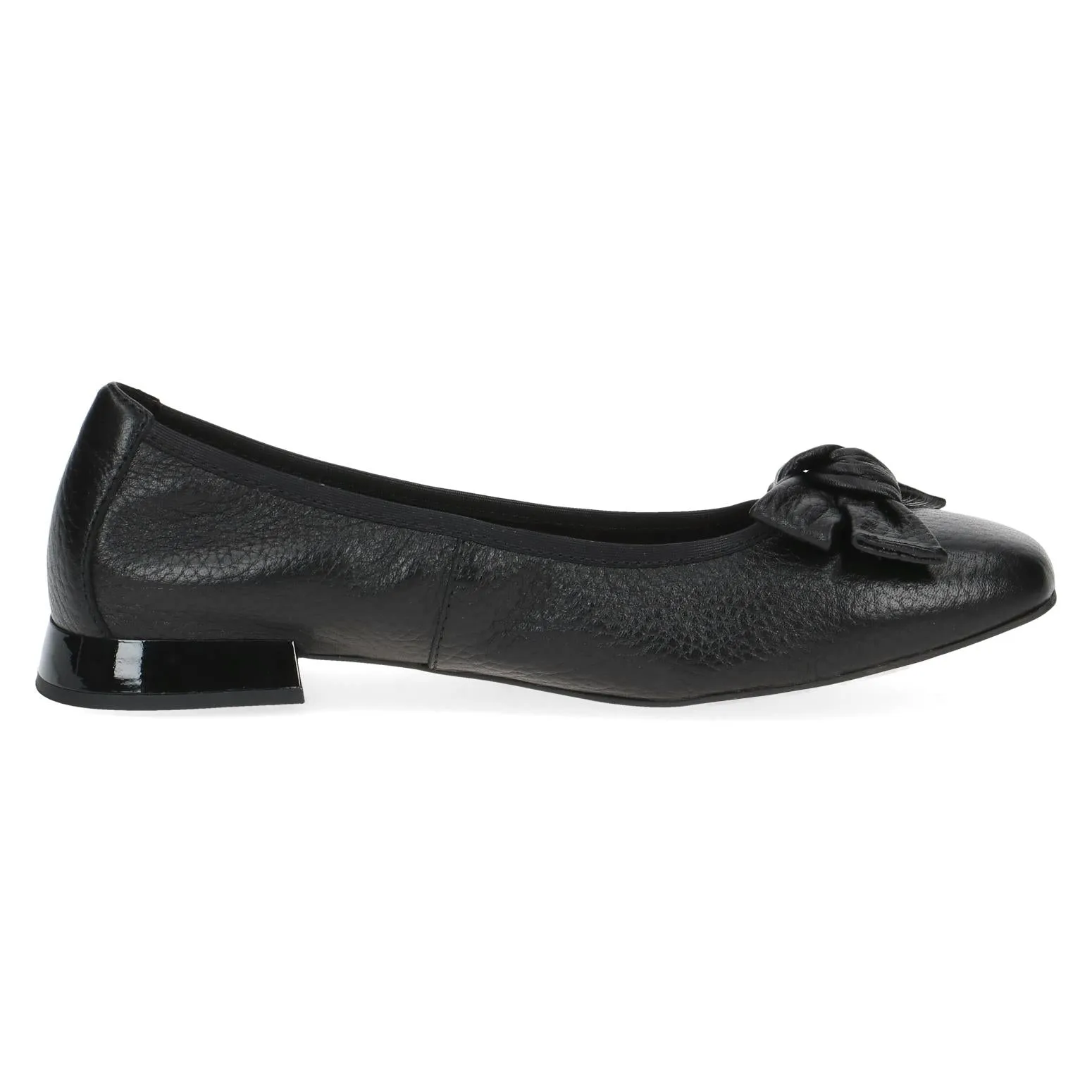 Caprice Ladies Bow trim Ballet Pump