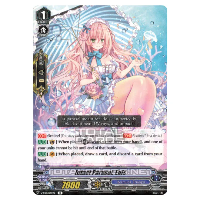 Cardfight!! Vanguard - Crystal Melody - Intact Parasol, Ennis (R) V-EB11/031