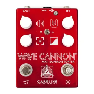 Caroline Guitar Effect Pedals - Wave Cannon MKII Superdistorter