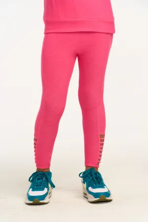 Chaser Side Detail Flamingo Pink Leggings