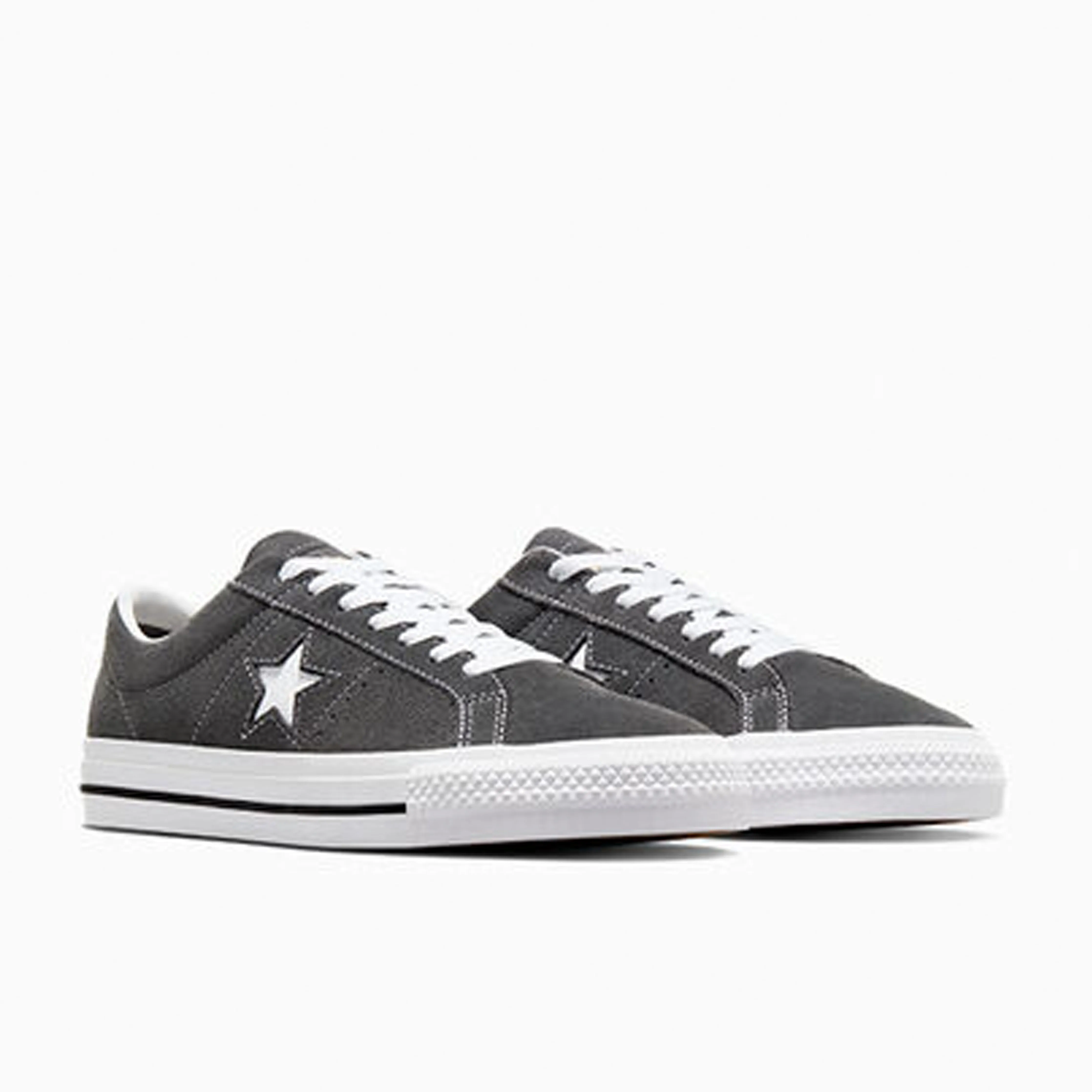 Converse CONS One Star Pro Ox Skateboarding Shoes - Dark Matter / White