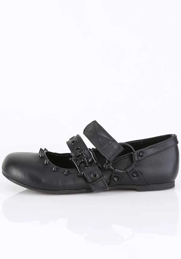 DAISY-08 [Black] | FLATS [IN STOCK]