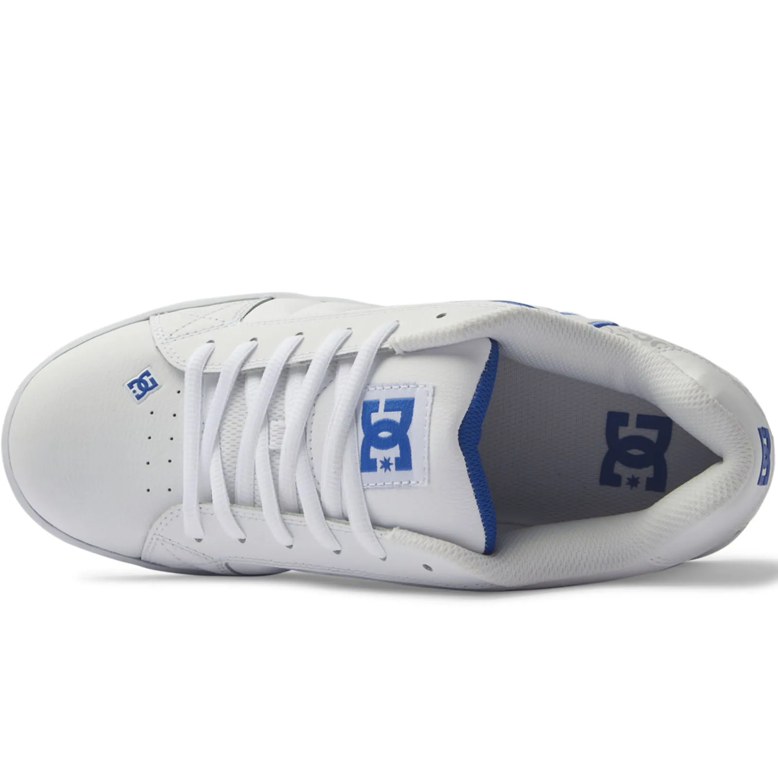 DC Shoes Mens Net Leather Low Rise Trainers