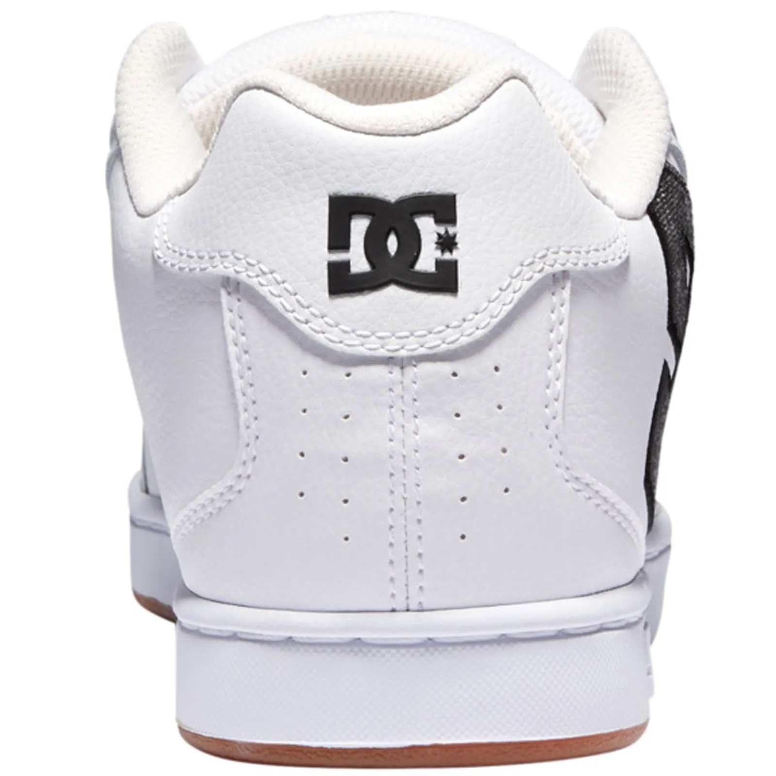 DC Shoes Mens Net Leather Low Rise Trainers