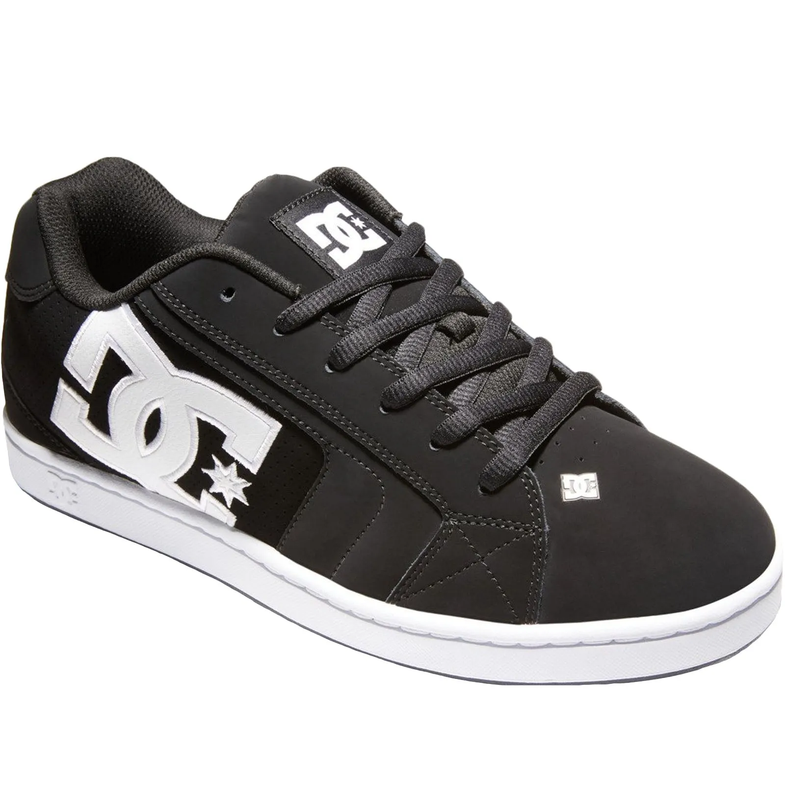 DC Shoes Mens Net Leather Low Rise Trainers