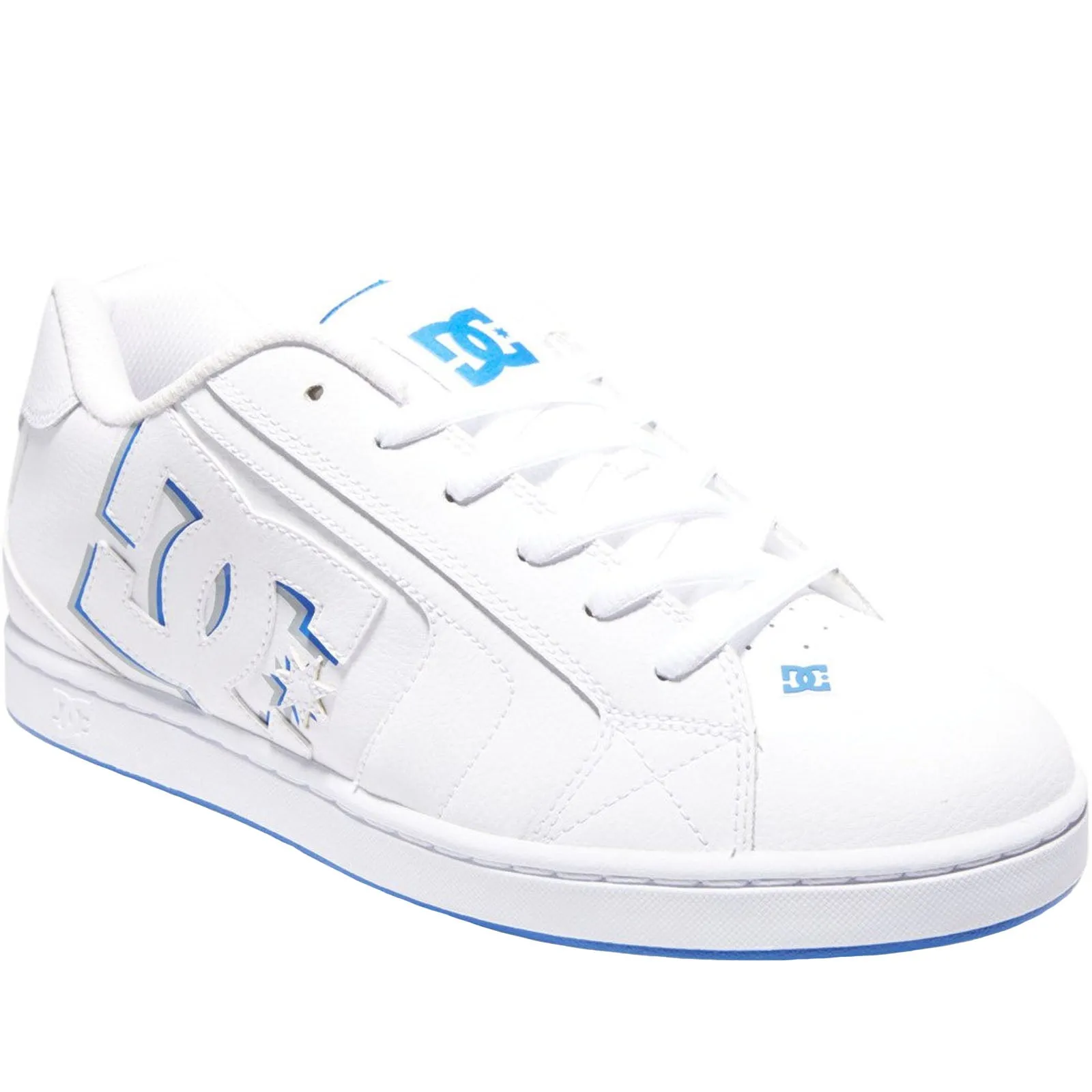 DC Shoes Mens Net Leather Low Rise Trainers