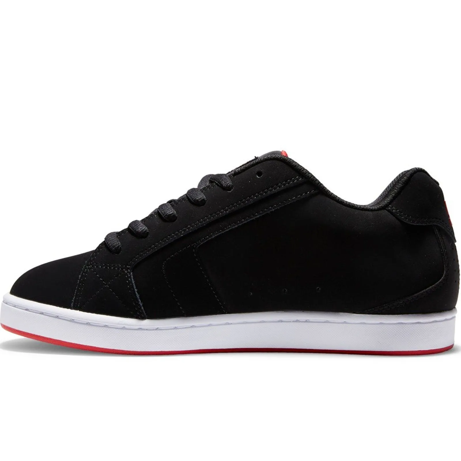 DC Shoes Mens Net Leather Low Rise Trainers