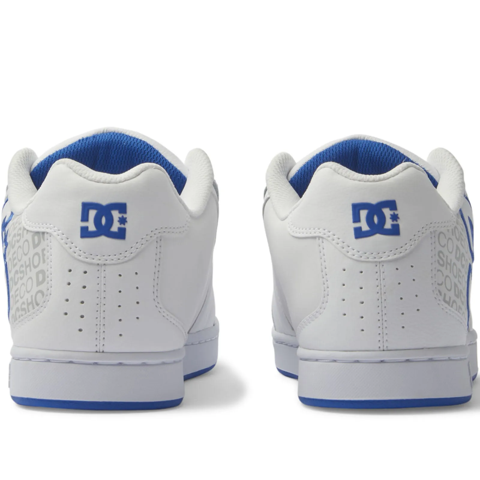 DC Shoes Mens Net Leather Low Rise Trainers