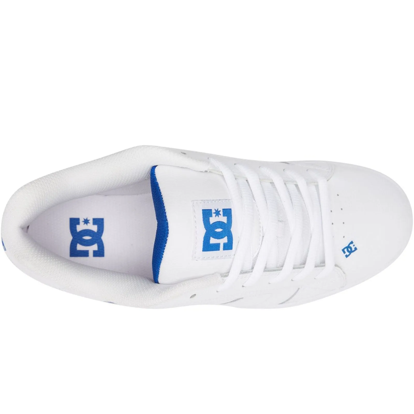 DC Shoes Mens Net Leather Low Rise Trainers